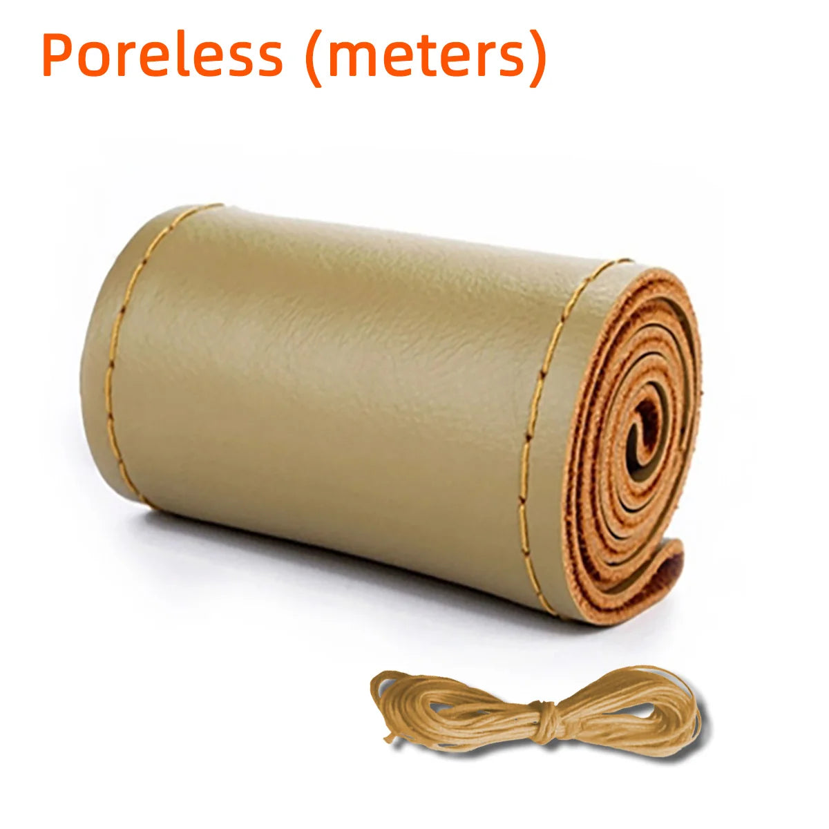 Universal Leather Car Steering Wheel Steering Wheel Cover Anti-Slip Comfort