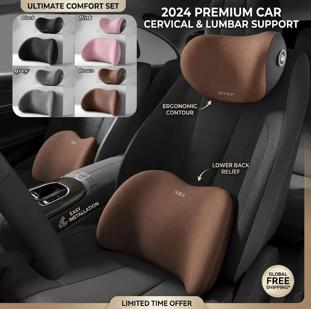 Car Headrest Lumbar Support Shoulder Premium Quality Replacement Accessory