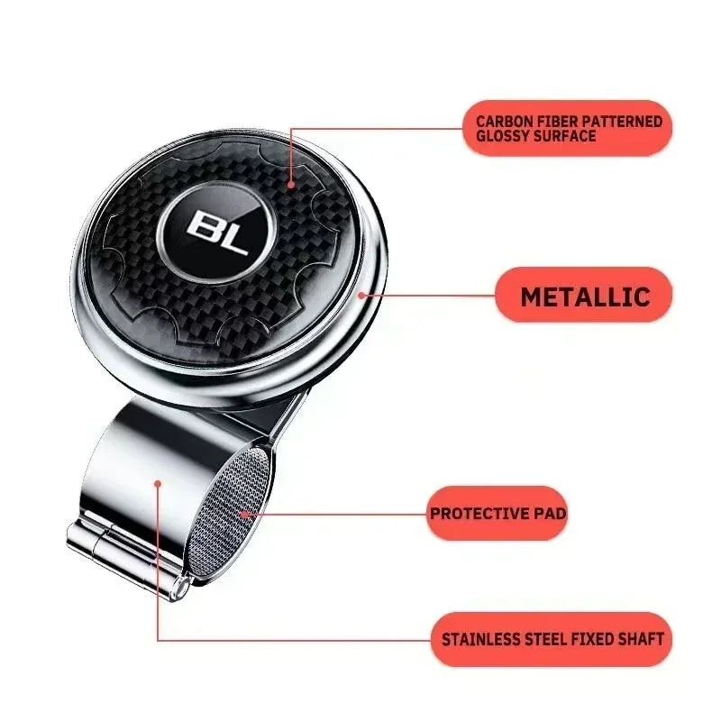 Universal Car Steering Wheel Booster Steering Wheel Cover Anti-Slip Comfort