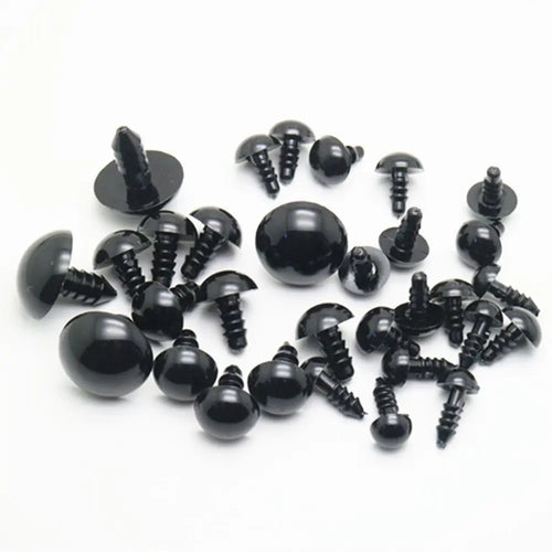 10mm Eyeball Doll Accessories Black Doll Making Safety Eyes Craft Supply