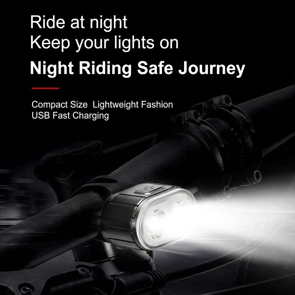 Set of Bike Lighting Front Premium Quality Replacement Accessory