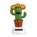 Car Ornament Solar Powered Dancing Car Dashboard Ornament Decoration