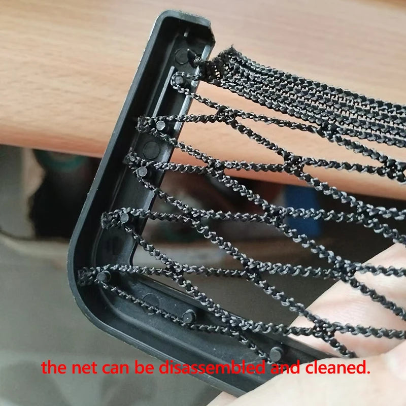 Car Storage Bag Nets Adhesive Premium Quality Replacement Accessory