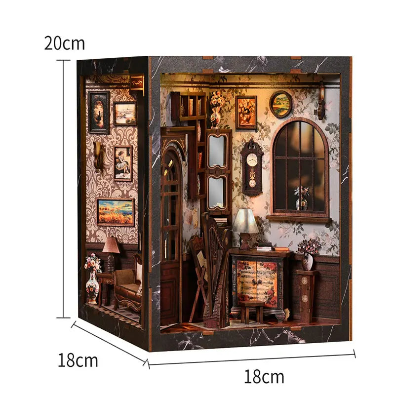 DIY Book Nook Kit Retro Premium Quality Replacement Accessory
