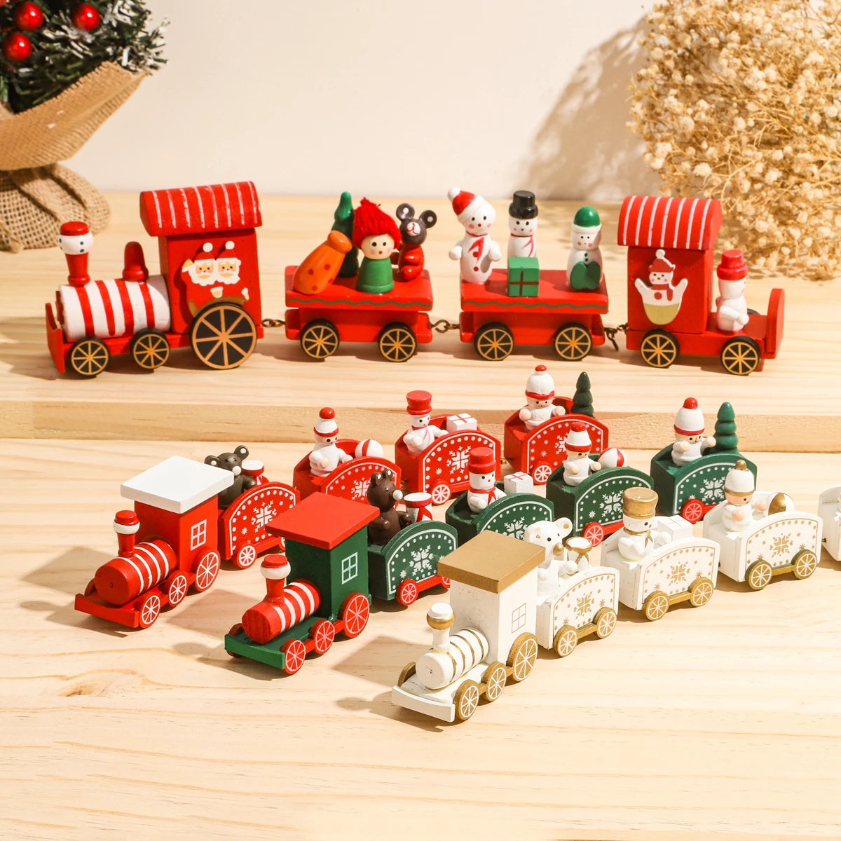 Christmas Train Merry Christmas Decorations For Home Ornament Xmas Navidad Noel Gifts Happy New Year 2026 Gifts
