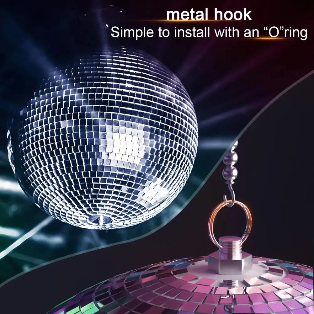 Large Disco Ball, Hanging Ball, Silver Color Ball, Big Ball Wedding Decoration (16Inch)