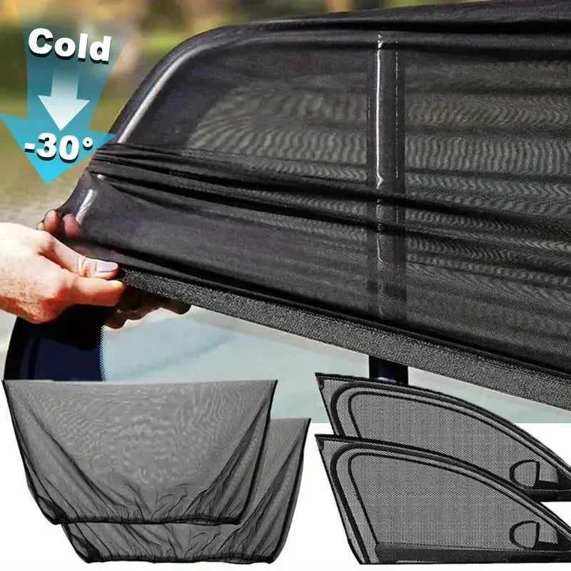 Car Window Shade Mesh 2 Car Sun Shade UV Protector