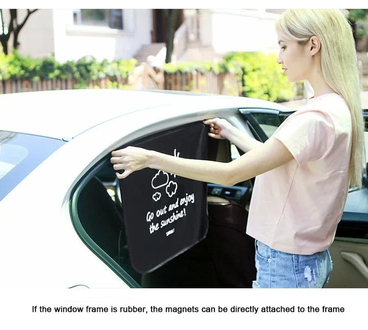 Cartoon Universal Side Window Sunshade Car Sun Shade UV Protector