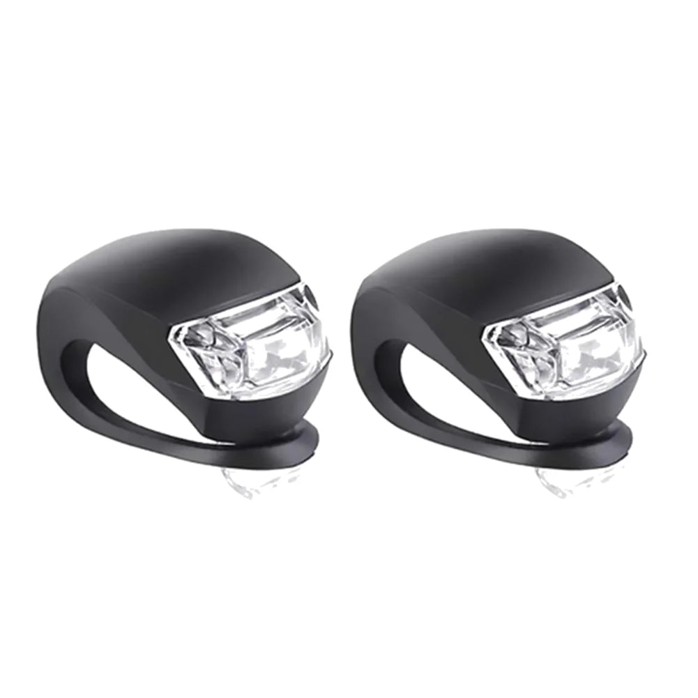 2-10pcs LED Silicone Bicycle Front Premium Quality Replacement Accessory