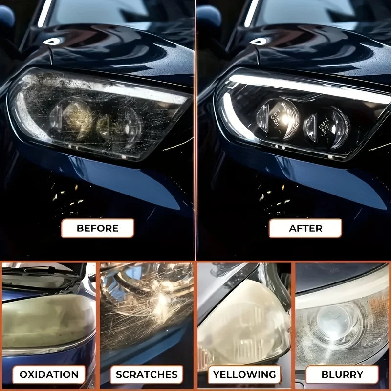 Car Headlight Restoration Polishing Kit Premium Quality Replacement Accessory