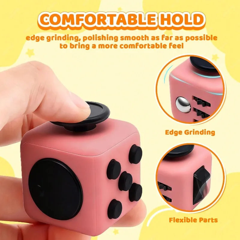 Fidget Stress Relief Dice Colorful Premium Quality Replacement Accessory