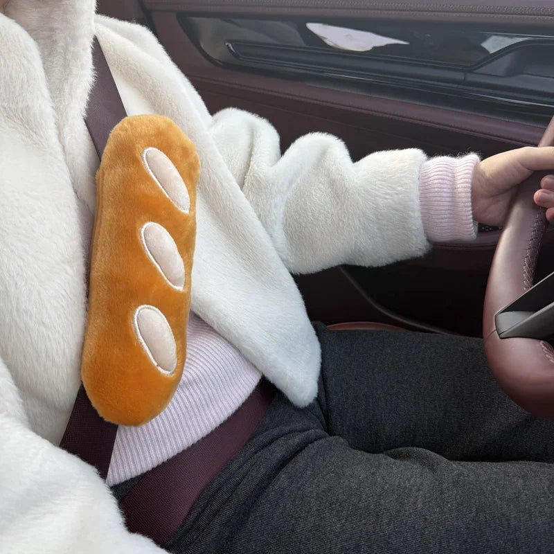 Cute Croissant Car Headrest Neck Premium Quality Replacement Accessory