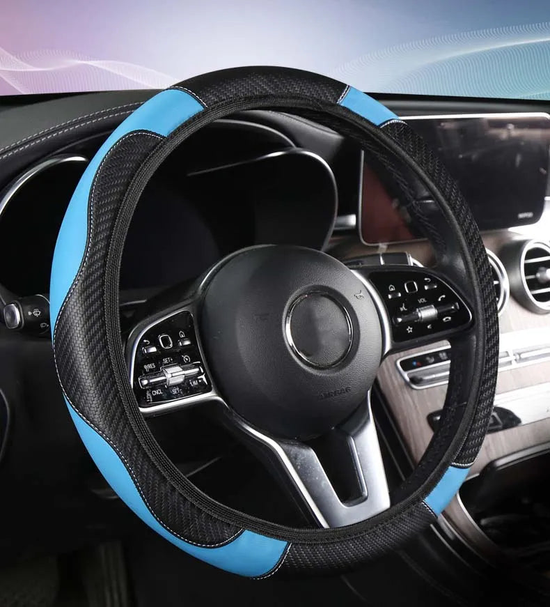 Car Steering Wheel Cover Breathable Steering Wheel Cover Anti-Slip Comfort