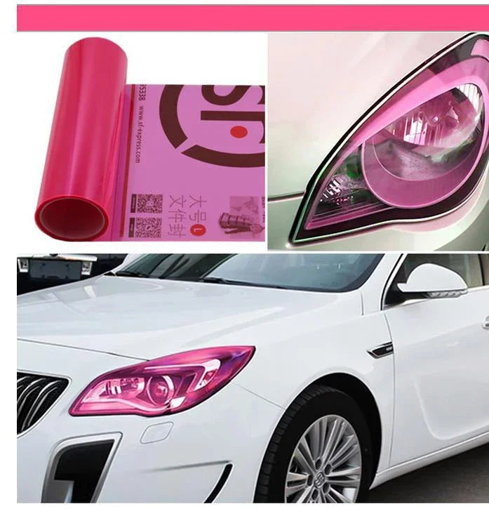 Car Headlight Taillight Protective Film Premium Quality Replacement Accessory