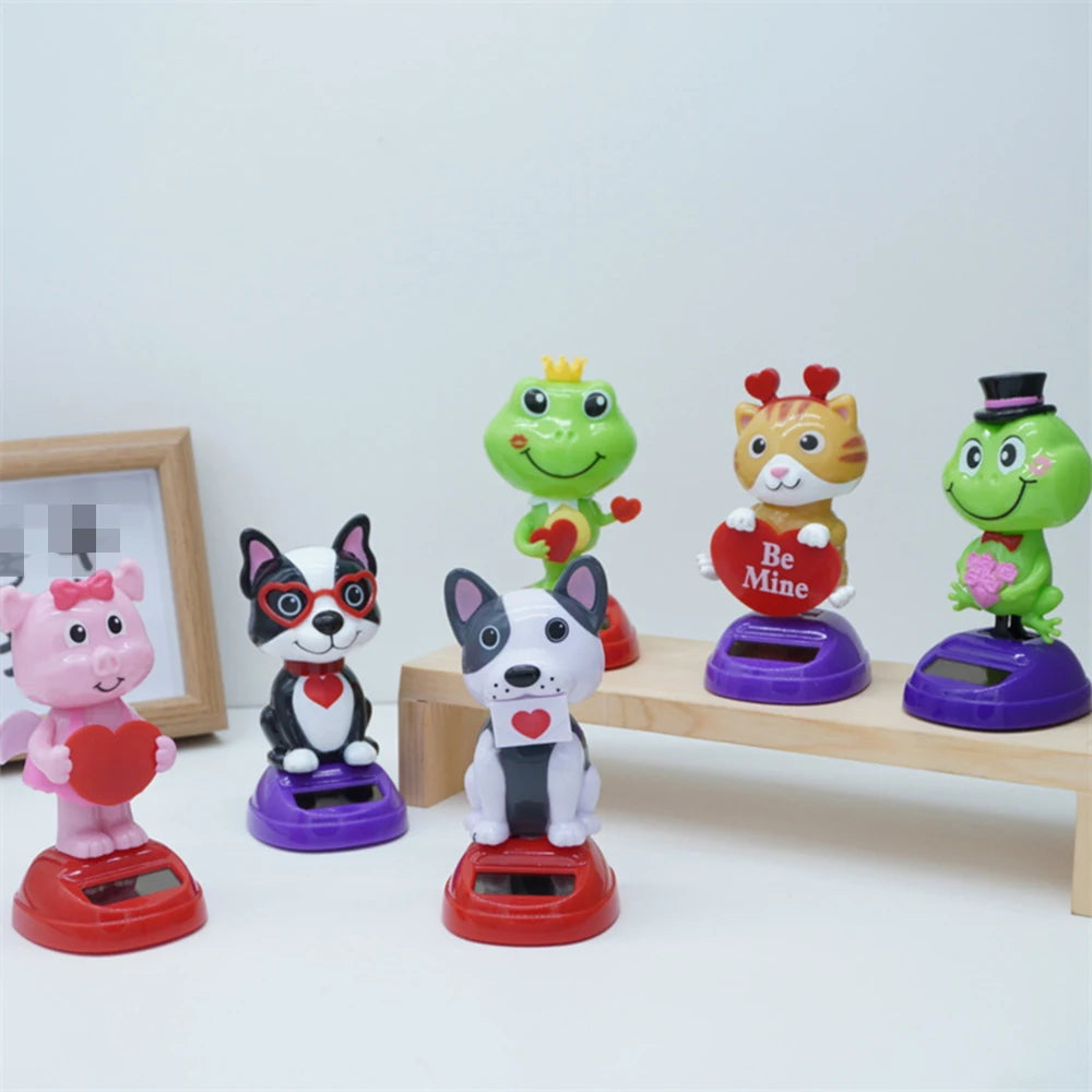 Cute Animal Dashboard Decorations, ABS Car Dashboard Ornament Decoration