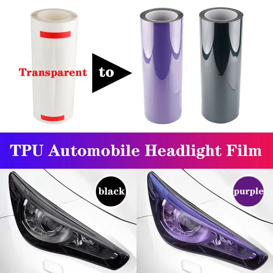 Automotive TPU Headlight Film Intelligent Premium Quality Replacement Accessory