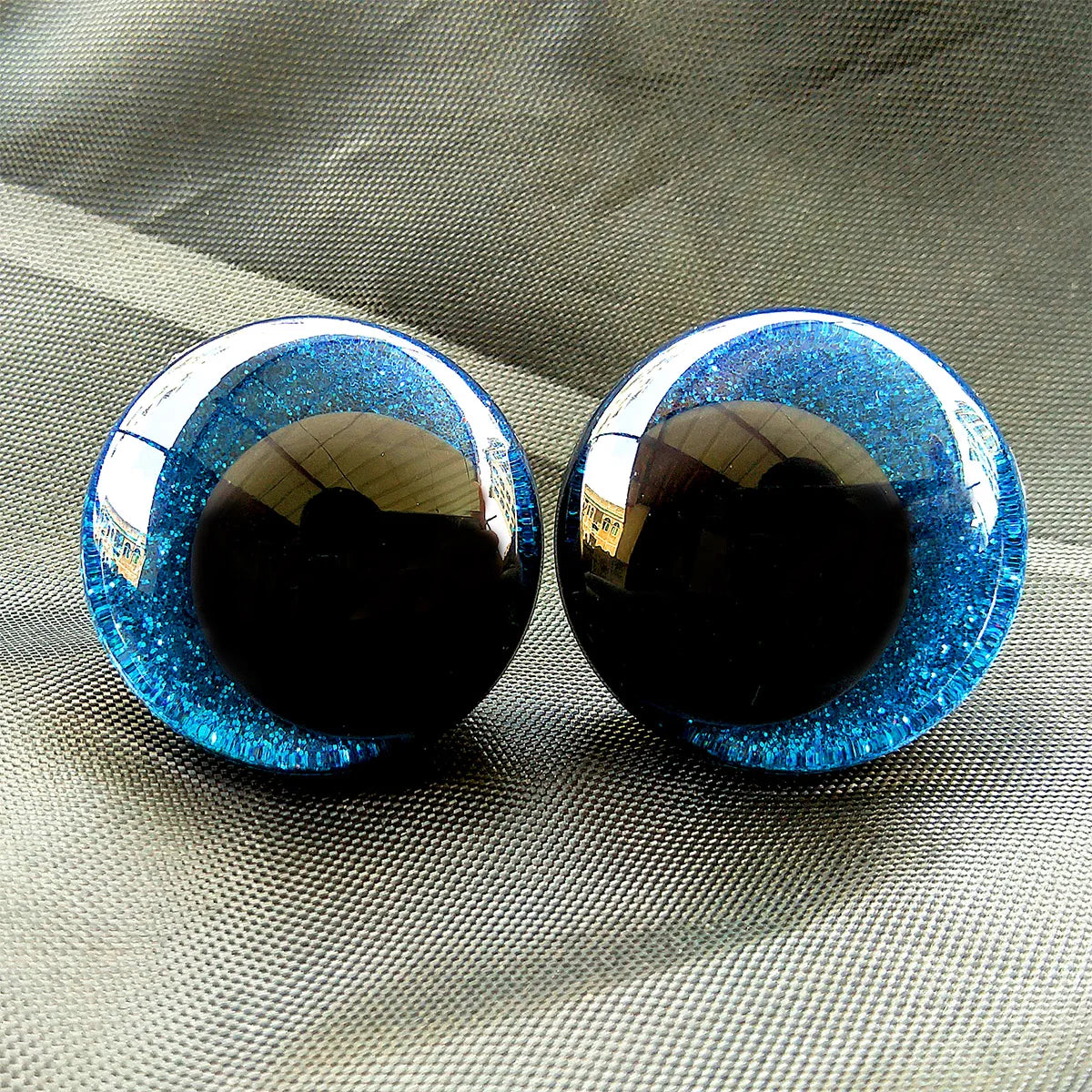 3D Glitter Eyes For Crochet Doll Making Safety Eyes Craft Supply
