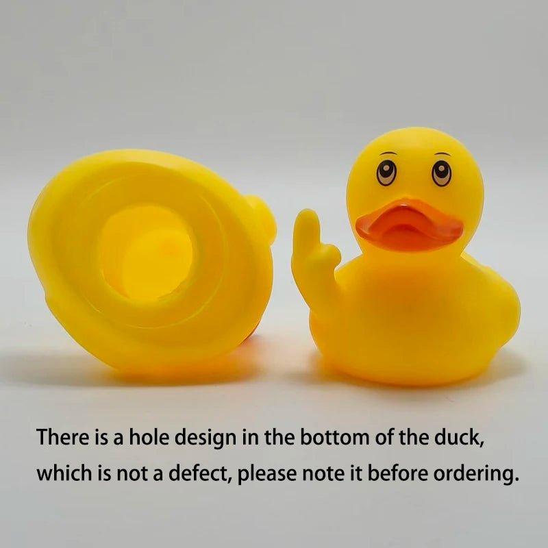 Funny Middle Finger Duck Car Car Dashboard Ornament Decoration