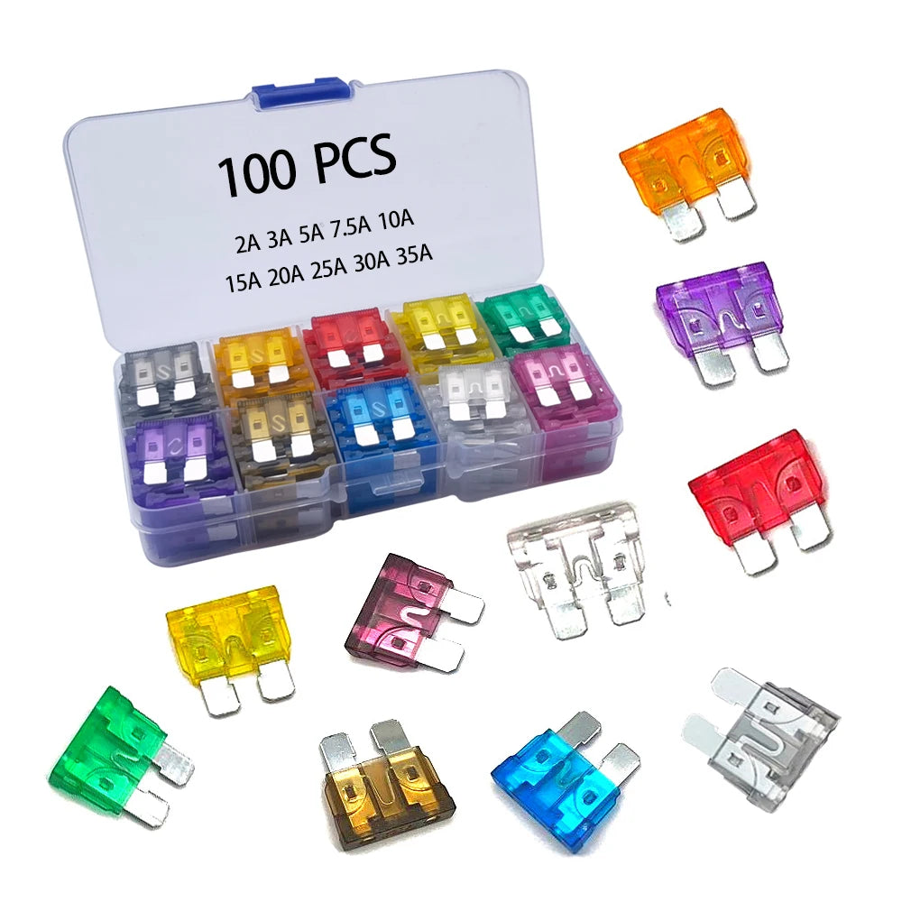 Standard Car Fuses RH100 2A Premium Quality Replacement Accessory