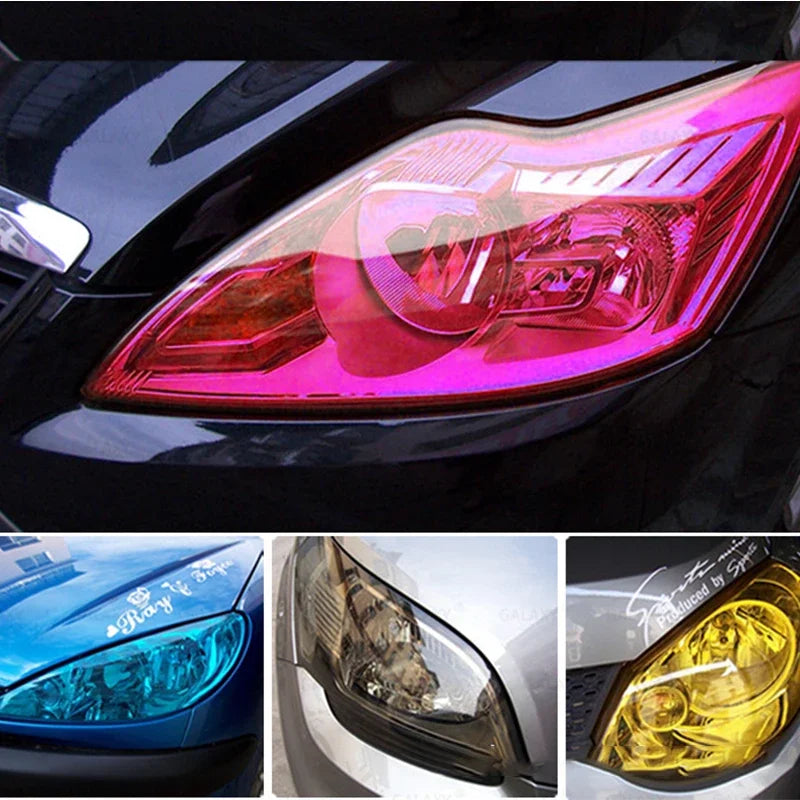 Car Headlight Taillight Protective Film Premium Quality Replacement Accessory