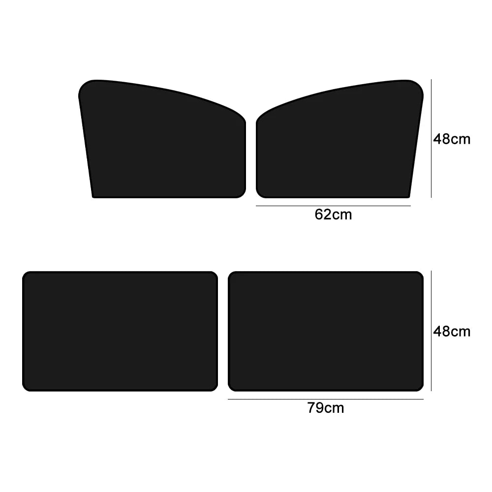 Magnetic Car Sunshade UV Protection Car Sun Shade UV Protector