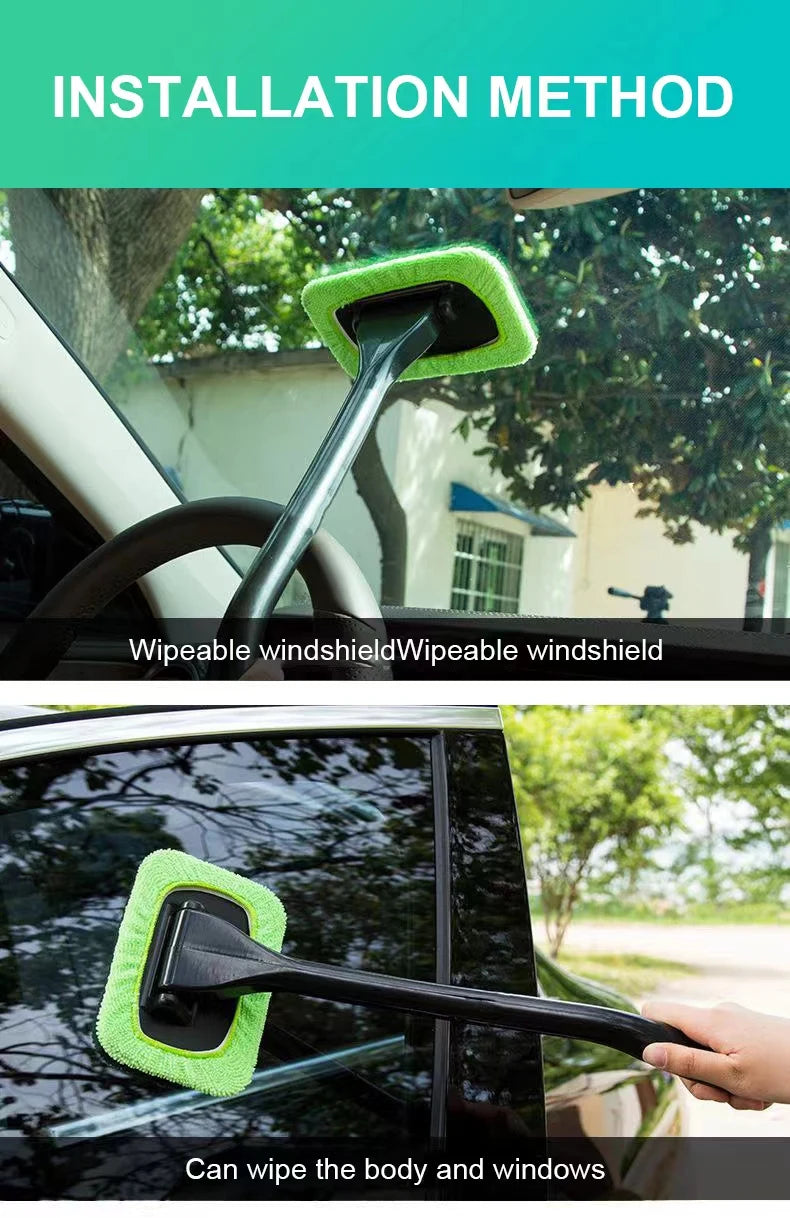 Car Window Cleaner Brush Kit Premium Quality Replacement Accessory