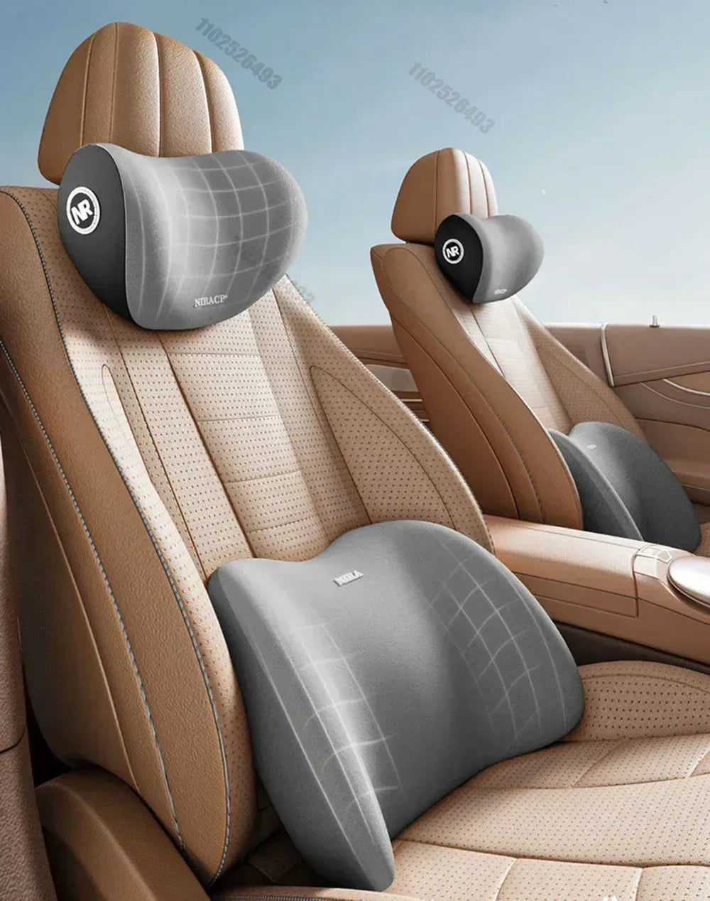Car Headrest Lumbar Support Shoulder Premium Quality Replacement Accessory
