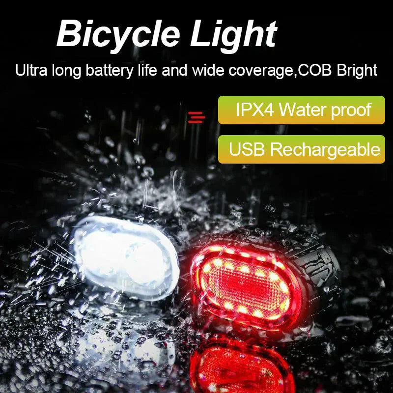 Cycling Bicycle Front Rear Light Premium Quality Replacement Accessory