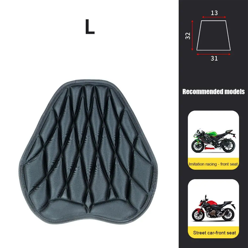 Motorcycle Seat Cover 3D Comfort Premium Quality Replacement Accessory
