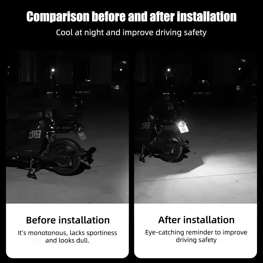 Universal Car LED Devil Eyes Premium Quality Replacement Accessory