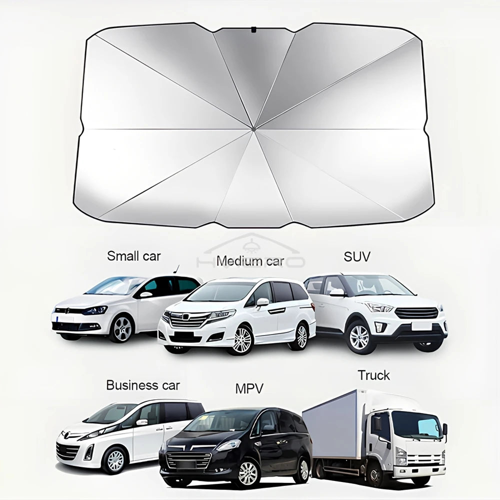 Multi Purpose Convenient Foldable Car Car Sun Shade UV Protector