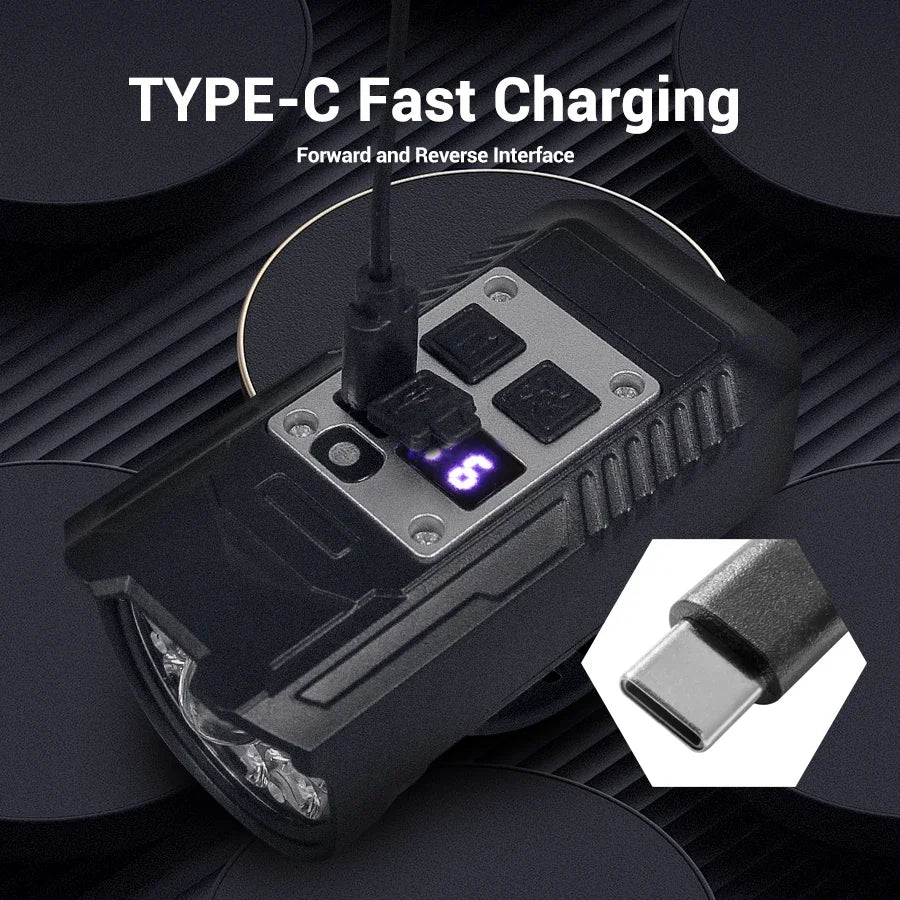 9 LED Bicycle Headlight USB Premium Quality Replacement Accessory