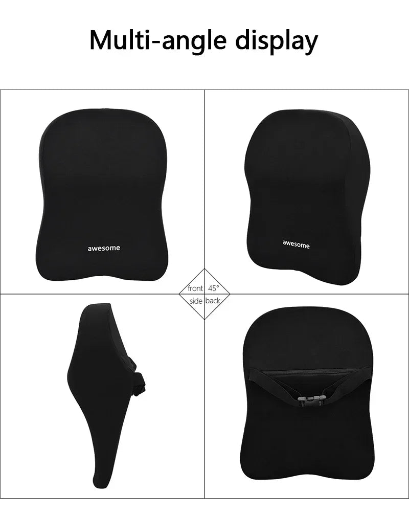 Car headrest neck pillow lumbar Premium Quality Replacement Accessory