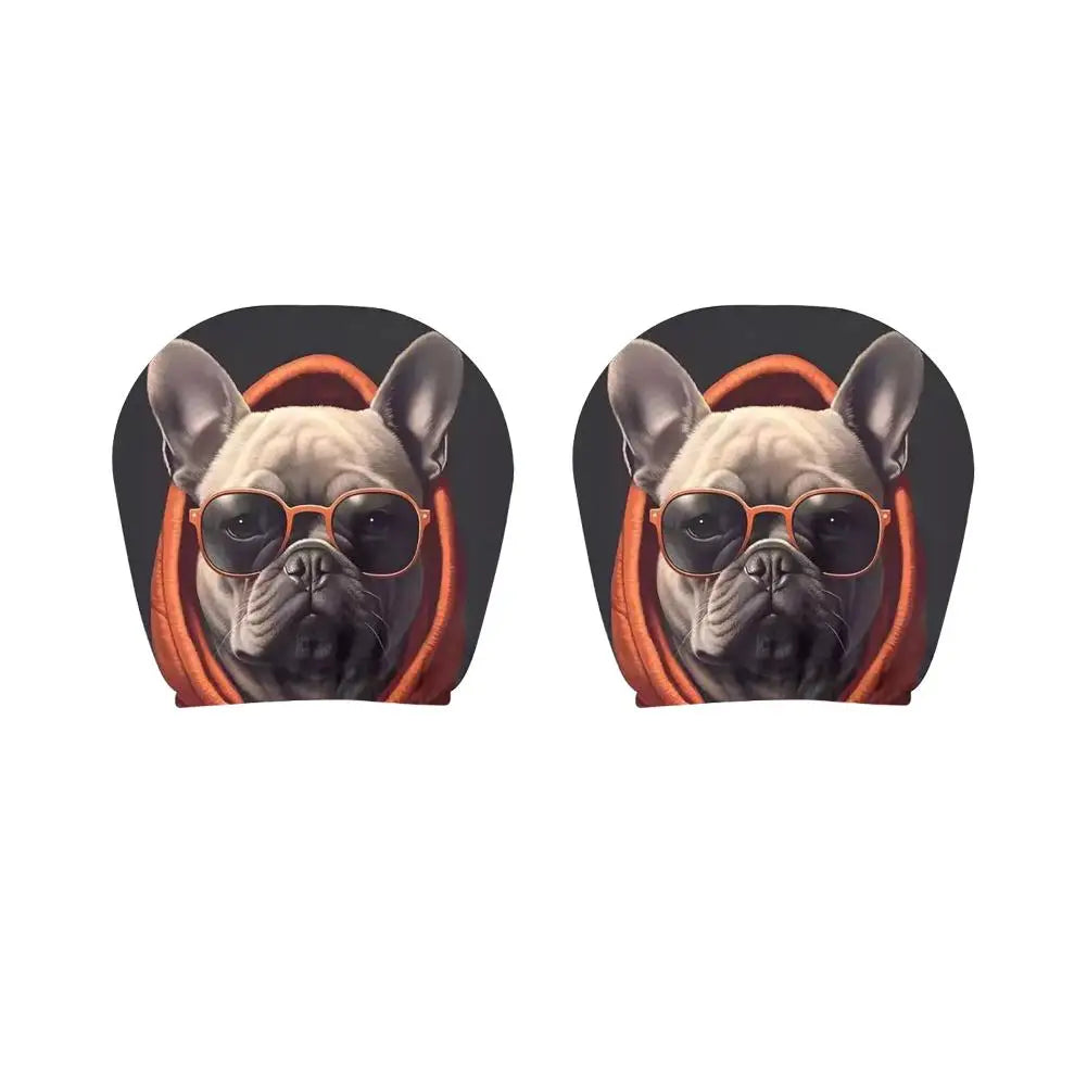 Bear Car Headrest Covers Universal Premium Quality Replacement Accessory