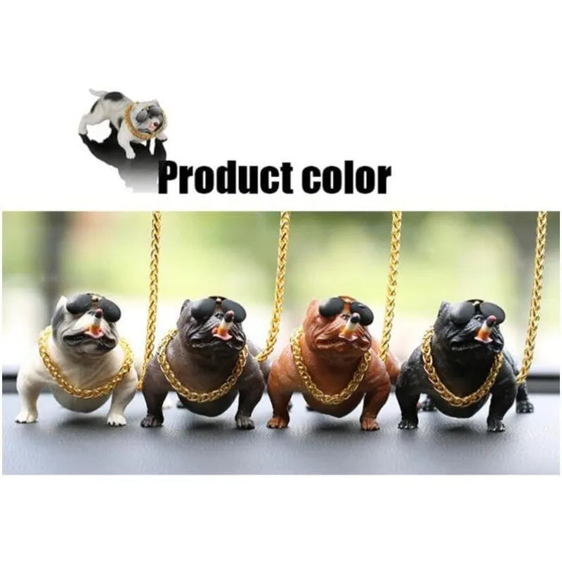 Car Bulldog Ornament Personality High Car Dashboard Ornament Decoration