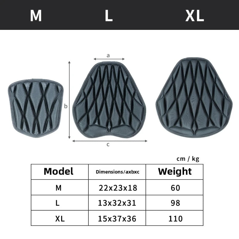 Motorcycle Seat Cover 3D Comfort Premium Quality Replacement Accessory