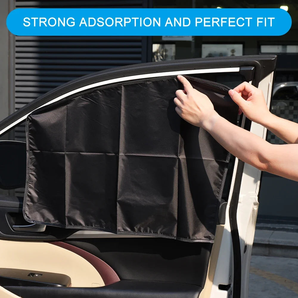 Magnetic Car Sunshade UV Protection Car Sun Shade UV Protector