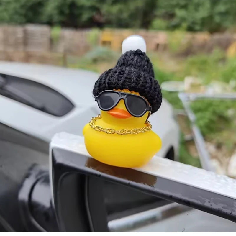 Rubber Duck Car Ornaments, Funny Car Dashboard Ornament Decoration