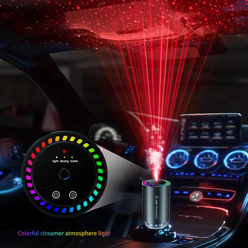 Car Aromatherapy Perfume with Automatic Premium Quality Replacement Accessory
