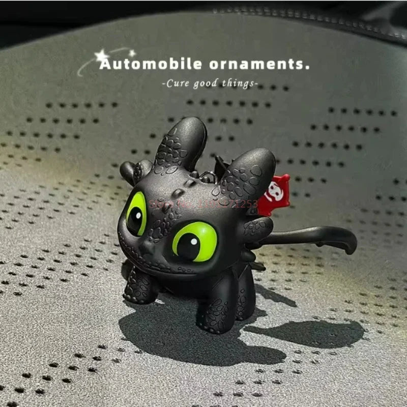 Genuine Cute Glowing Toothless Car Car Dashboard Ornament Decoration