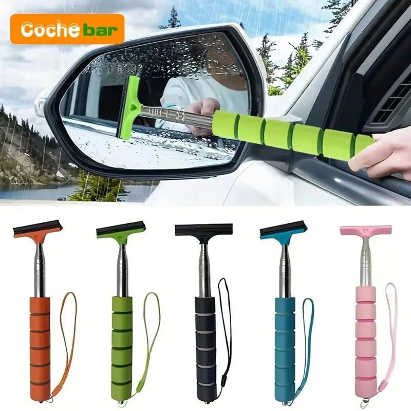 Car Rearview Mirror Wiper Telescopic Premium Quality Replacement Accessory