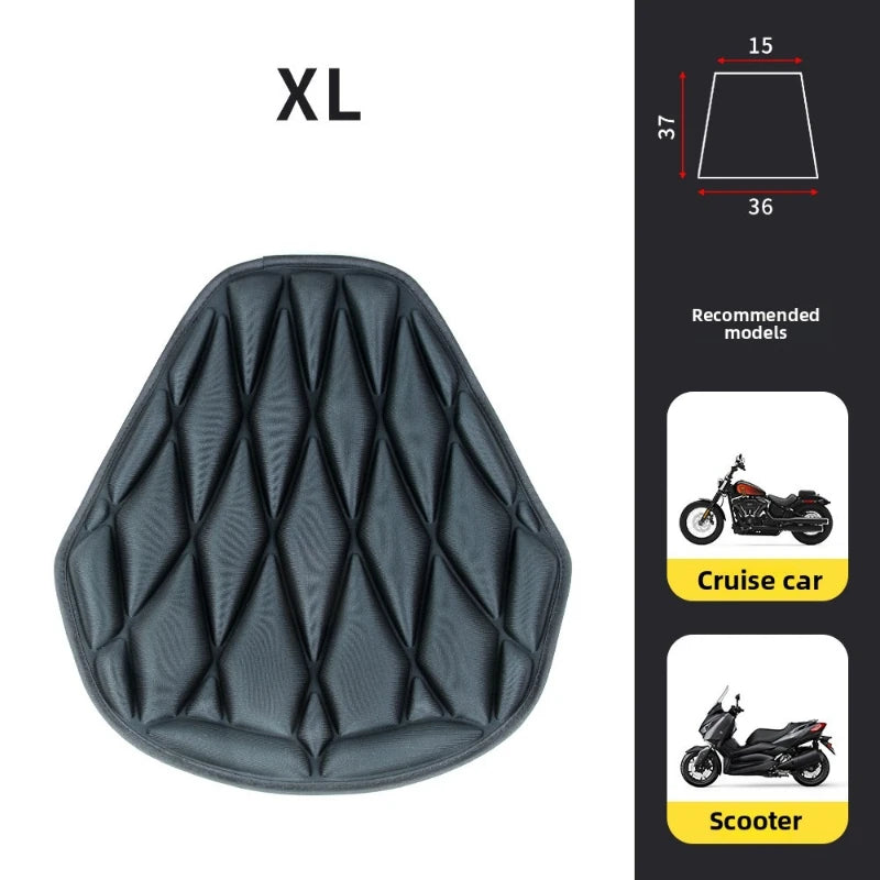 Motorcycle Seat Cover 3D Comfort Premium Quality Replacement Accessory