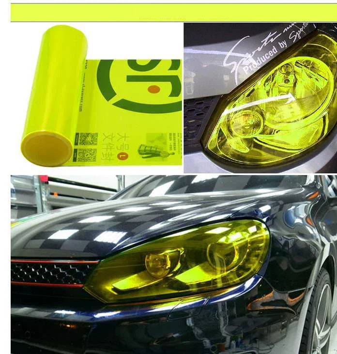 Car Headlight Taillight Protective Film Premium Quality Replacement Accessory