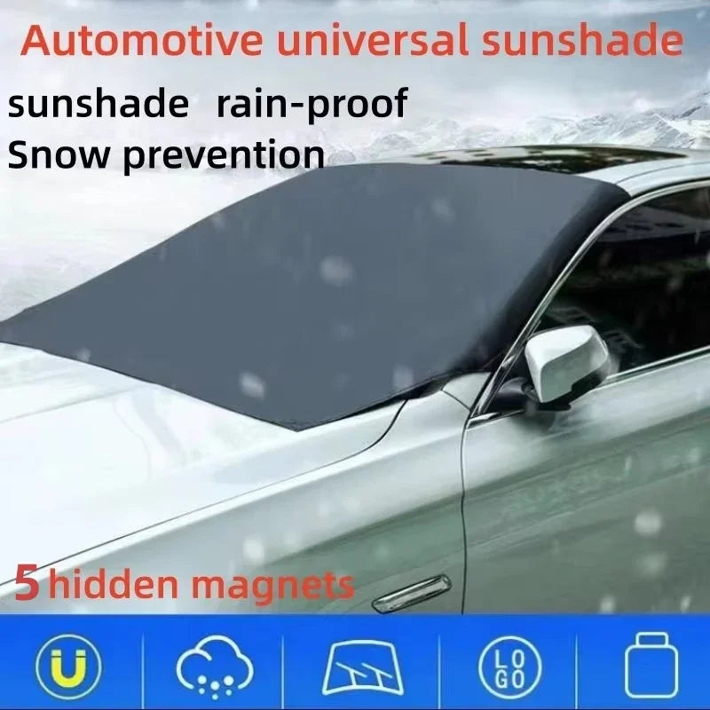 Car Magnetic Snow Shield Winter Car Sun Shade UV Protector