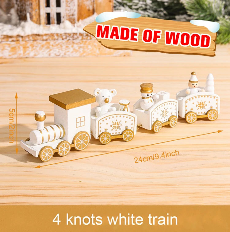 Christmas Train Merry Christmas Decorations For Home Ornament Xmas Navidad Noel Gifts Happy New Year 2026 Gifts