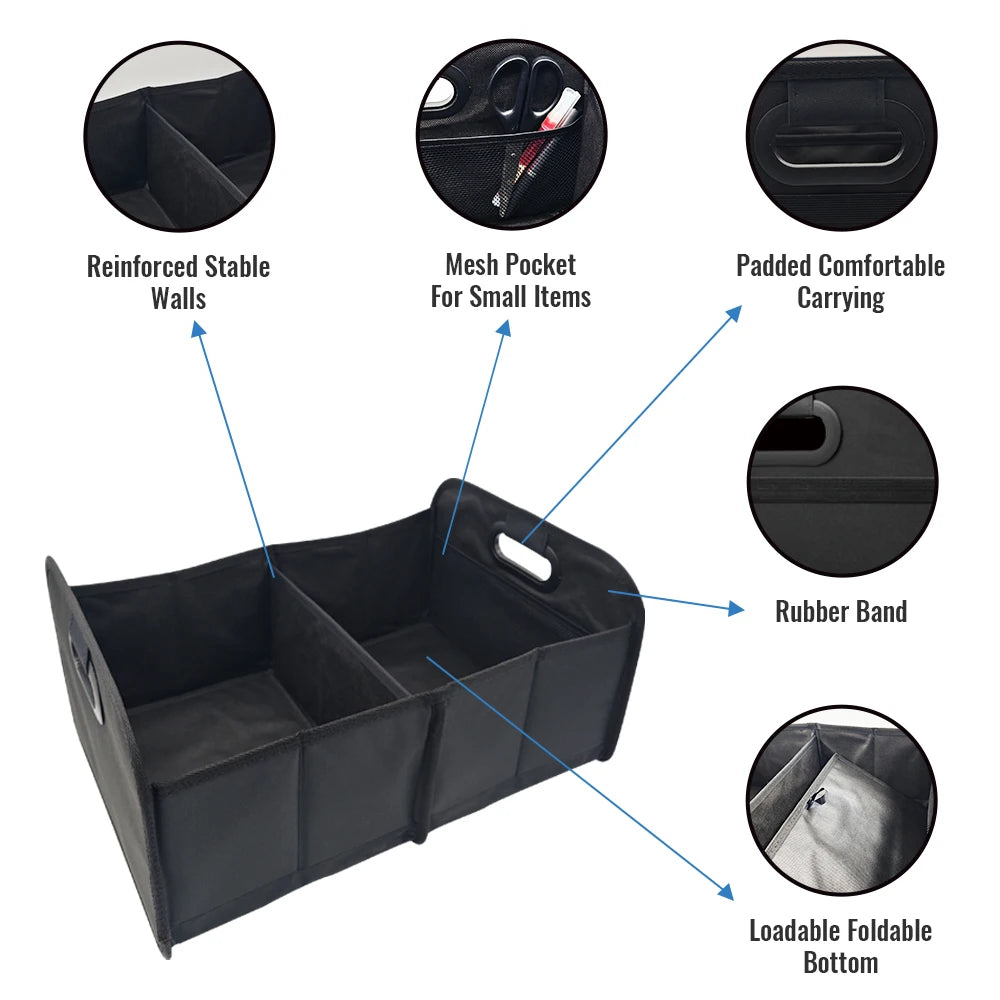 Trunk Organizer for suv Foldable Premium Quality Replacement Accessory