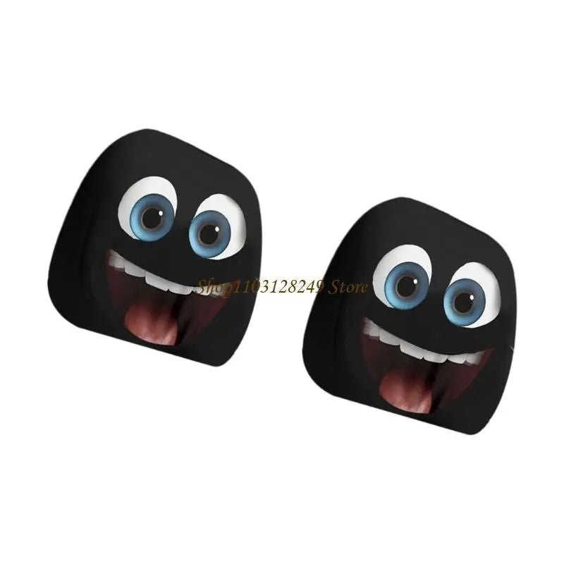 4 Car Headrest Covers Novelty Premium Quality Replacement Accessory