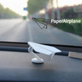 Unique Auto Turning Airplane Model Car Dashboard Ornament Decoration