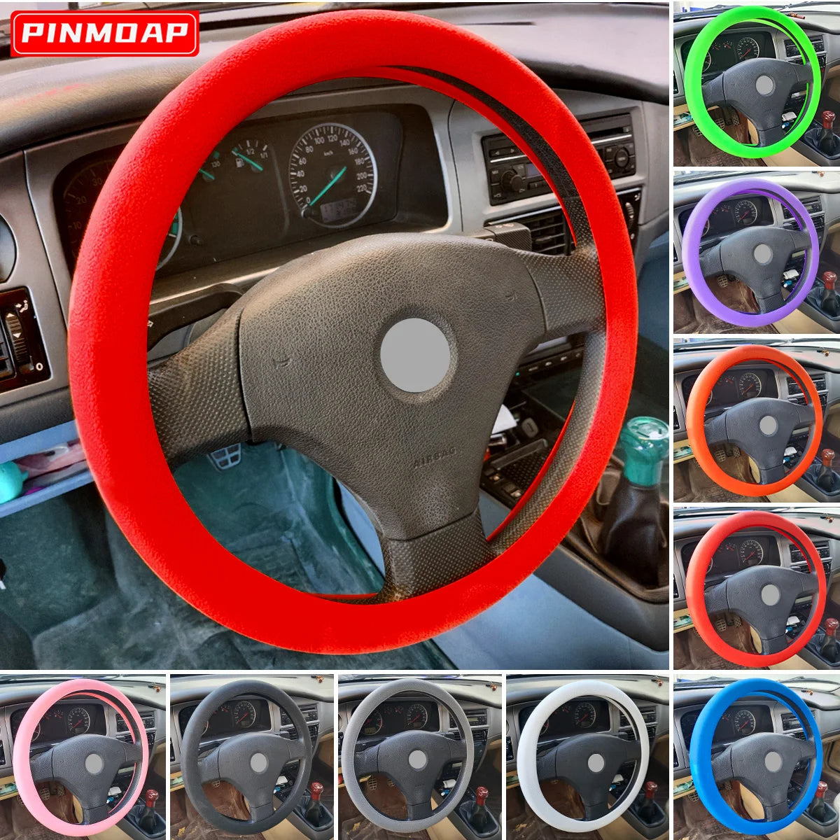 General Motors Silicone Steering Wheel Steering Wheel Cover Anti-Slip Comfort