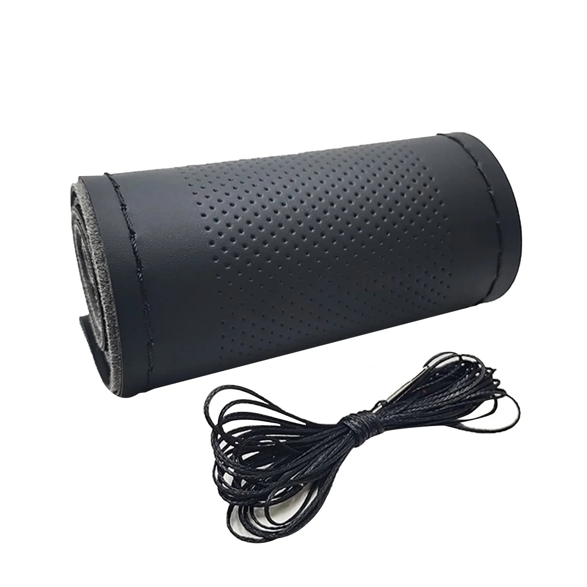 Universal Leather Car Steering Wheel Steering Wheel Cover Anti-Slip Comfort